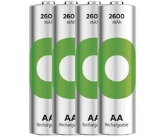 GP Battery Akumulatorki r6/aa ni-mh 2600mah blister 4vnt. gp recyko