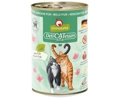 GranataPet DeliCATessen Venison – šlapias kačių maistas – 400g