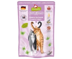 Fox4Pets Kačių Maistas - GRANATAPET DeliCATessen Aviena ir Kalakutiena Šlapias Maistas 85g