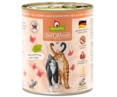 Fox4Pets Kačių Maistas - GRANATAPET DeliCATessen Kalakutiena ir Krevetės 800g Šlapias Maistas