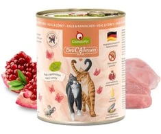 Fox4Pets Kačių Maistas - GRANATAPET DeliCATessen Kalakutiena ir Krevetės 800g Šlapias Maistas