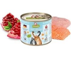 Fox4Pets Kačių Maistas - GRANATAPET DeliCATessen Lašiša ir Kalakutiena Šlapias Maistas 200g