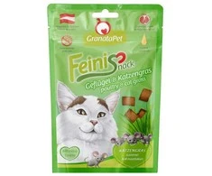 Fox4Pets Kačių Priedas - GRANATAPET FeiniSnack Vištiena ir Katžolė 50g Be Glitimo