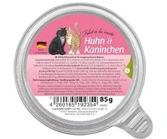 Fox4Pets Drėgnas Kačių Maistas - GRANATAPET Filet á la carte Vištiena ir Triušis 85g Be Grūdų