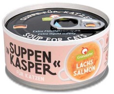 Fox4Pets Kačių Priedas - GRANATAPET Suppenkasper Lašiša Be Grūdų 70g