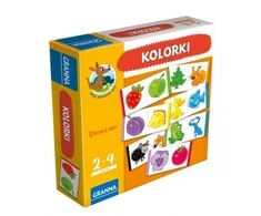 Spalvų žaidimas Granna Kolorki vaikams, spalvotas
