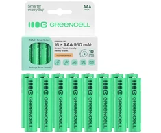 Green Cell Akumulatorki paluszki 16xaaa hr03 950mah