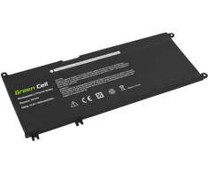 Green Cell Žalias cell baterija de138 33ydh do dell inspiron g3 3579 3779 g5 5587 g7 7588 7577 7779 latitude 3480 3490 3590 3400mah 15.2v
