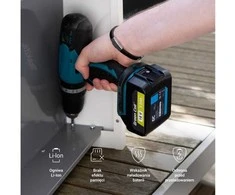 Green Cell Žalias Cell Žalias Cell akumuliatorius BL1830 skirtas Makita LXT 18V 3Ah suktuvui