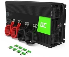 Green Cell Žalias cell inv10 keitiklis 12v-230v 2000w/4000w modifikuota sinusinė banga