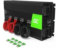 Green Cell Žaliųjų ląstelių keitiklis inv11 12v-230v 2000w/4000w grynos sinusinės bangos