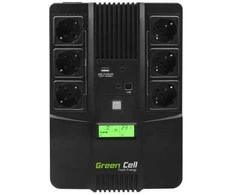 Green Cell Žalias cell maitinimo šaltinis awaryjny ups07 aio 800va 480w