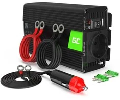 Green Cell Žaliųjų ląstelių keitiklis inv05de 12v-230v 300w/600w grynos sinusinės bangos