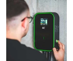Green Cell Wallbox žalias cell ev powerbox pakrovėjas 22kw su laidu