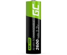 Green Cell Žalias cell akumulatorki paluszki 4x aa r6 2600mah