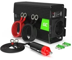 Green Cell 12v/230v 500w/1000w sinusinio režimo keitiklis