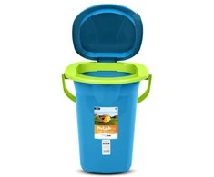 GreenBlue Toaleta turystyczna gb320bl jūros spalvos-limonka