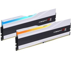 RAM G.skill trident z5 rgb ddr5 2x48gb 6400mhz cl32 xmp3 baltas f5-6400j3239f48gx2-tz5rw