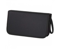 Hama Cd wallet 104 cd nylon juoda