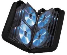 Hama Cd wallet 64 cd juoda