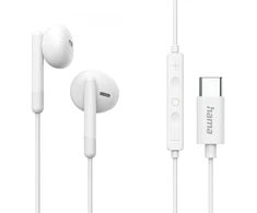 Ausinės Hama Classy USB-C balta