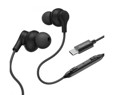 Ausinės Hama Skirtas garbanotiems plaukams USB-C juoda