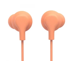 Hama Įstatomos į ausis (į ausis įkišamos tipo) ausinės curly usb-c oranžinė