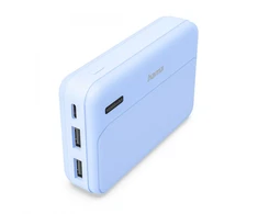 Hama Power Pack Pocket 10 10000 mAh 2x USB-A mėlyna