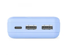 Hama Power Pack Pocket 10 10000 mAh 2x USB-A mėlyna