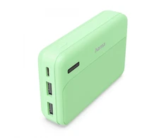 Hama Power Pack Pocket 10 10000 mAh 2X USB-A žalia