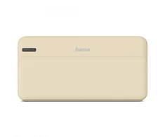 Hama Power Pack Pocket 20 20000 mAh 2X USB-A smėlio