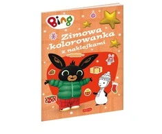 HARPERCOLLINS *****Žiemos spalvinimo knygelė su Bing lipdukais 80242