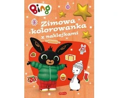 HARPERCOLLINS *****Žiemos spalvinimo knygelė su Bing lipdukais 80242