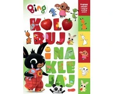 HARPERCOLLINS Koloruj i naklejaj Bing 59880