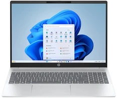Hewlett Packard (HP) HP OmniBook 5 AI 16-af1072nw Intel Core Ultra 5 225U Nešiojamas kompiuteris 40.6 cm (16") 2K 16 GB LPDDR5x-SDRAM 512 GB SSD Wi-Fi 6E (802.11ax) FreeDOS AI PC Sidabrinis