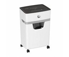 Hewlett Packard (HP) Hp shredder oneshred 10mc, mikro smulkintuvai, p-5, 10 kortelių, 20l, šviesiai pilka