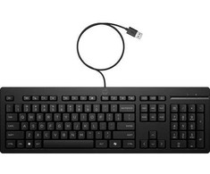 Hewlett Packard (HP) Klaviatūra 125 g2 usb su laidu ay2y7aa#abb