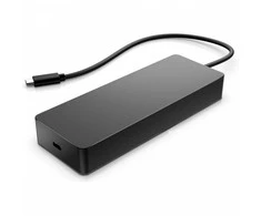 Hewlett Packard (HP) HP universalus USB-C kelių prievadų kelioninis šakotuvas 65 W – 2 x USB 3.2, 2 x USB-C, 1 x DP, 1 x HDMI, 1 x RJ-45, 1 metai