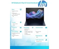 HP EliteBook X Flip G1i 14 inch Nešiojamas kompiuteris Next Gen AI PC Copilot+ PC Intel Core Ultra 5 228V Hybrid (2in1) 35.6 cm (14") WUXGA Jutiklinis ekranas 512 GB SSD Windows 11 Pro Mėlyna