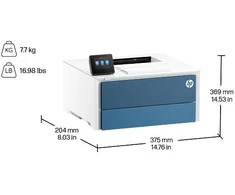 Spausdintuvas Hewlett Packard (HP) HP LaserJet Pro 4007dw dvipusis lazerinis WiFi A4 40 ppm