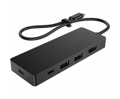 HP USB-C Travel Hub G3 90W – 2 x USB-C, 2 x USB 3.0, 1 x HDMI (iki 4K/60Hz), 1 metai