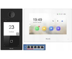 „Hikvision IP-VIS-Pro-W“ IP vaizdo domofono rinkinys Hilook