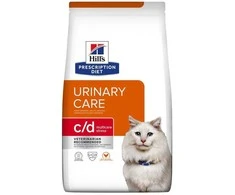 Hill's prescription diet urinary care feline c/d multicare stress vištiena - sausas maistas katei - 8kg