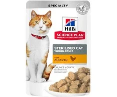 Drėgnas Kačių Maistas - Hill's Science Plan su vištiena 85g