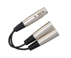 Hosa - Kabelis typu Y XLRf - 2 x XLRm