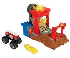 Hot Wheels Monster Trucks Ognista demolka HNB90