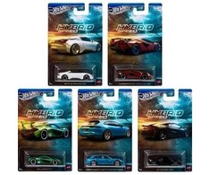 Mattel Žaisliniai Hot Wheels automobiliai Hybrid Speed 24 vnt