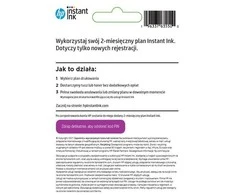 Hewlett Packard (HP) „HP InstInk“ išankstinio mokėjimo kortelė