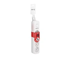 KERG maitinimo juosta su jungikliu 4 lizdai 1,5m-16A
