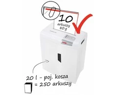 HSM Shredstar x10 smulkintuvas 4,5x30mm p-4